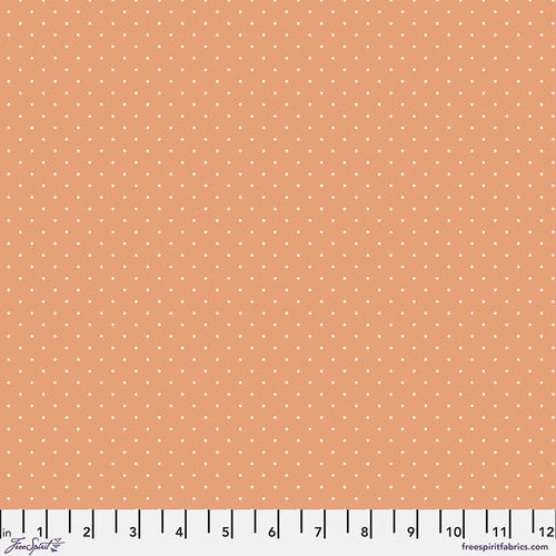 Tiny Dots - Peachy - 1/2 Yard