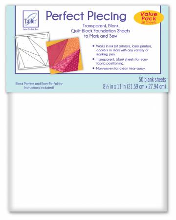 Perfect Piecing Foundation Paper - 50 pack