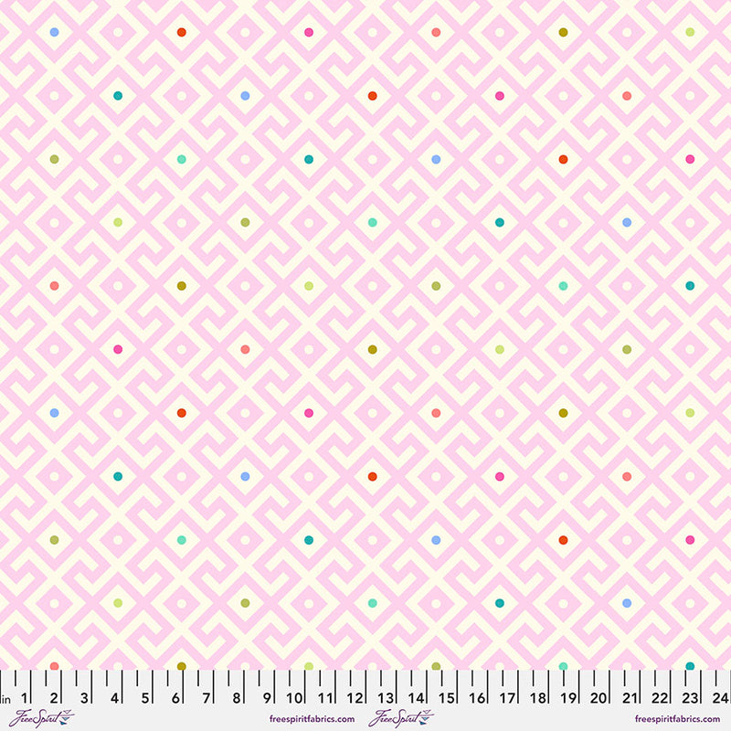 Mama Geo Sateen Wide Back - Dawn - 1/2 Yard