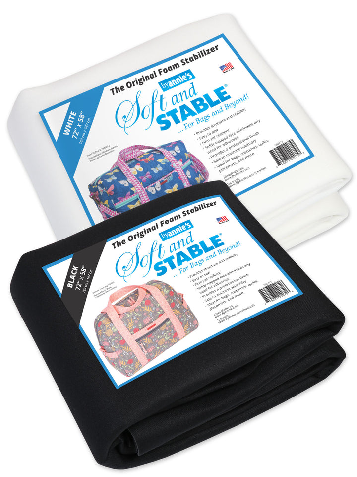 Soft and Stable - 2 Yards - White