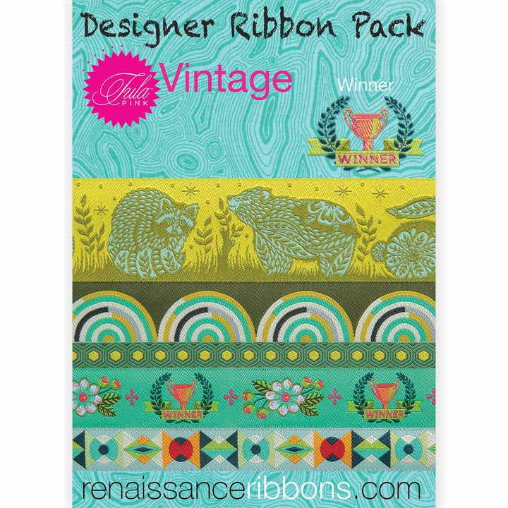 Tula Pink Vintage Ribbon Collection