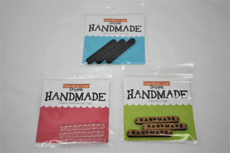"Handmade" Tags - Set of 3