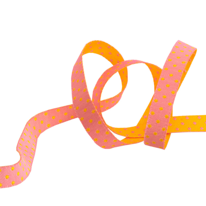 Tula Pink Tiny Dots Ribbon: Flare - 1/2 Yard