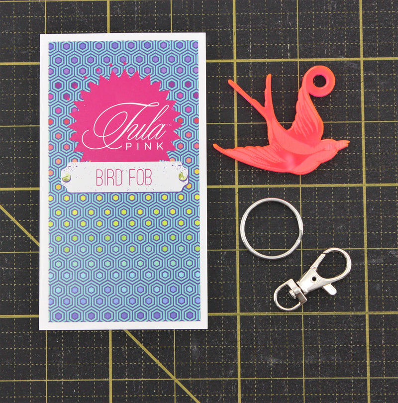 Tula Pink Bird Keychain