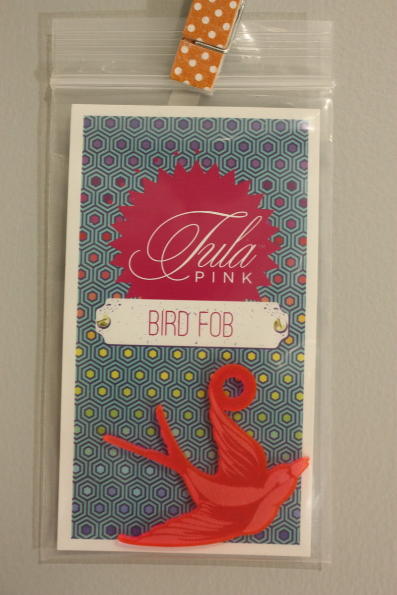 Tula Pink Bird Keychain