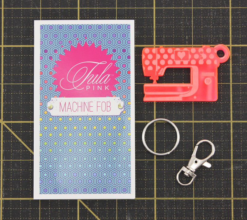 Tula Pink Machine Keychain