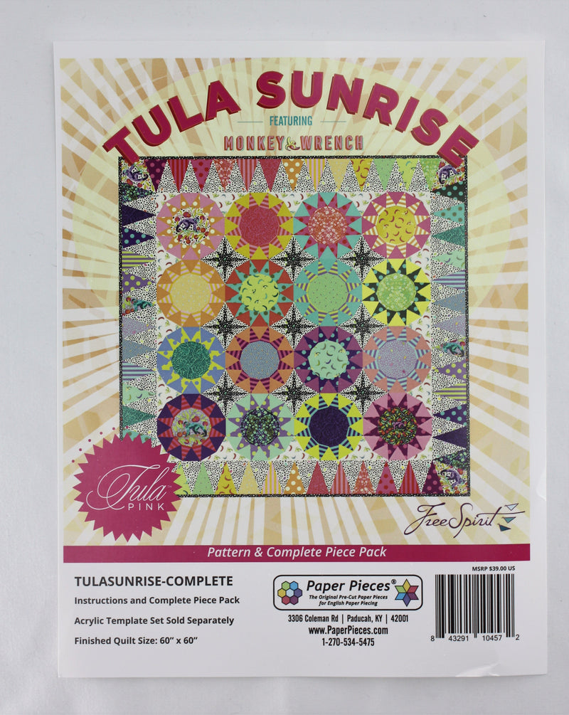 Tula Sunrise - Pattern and Complete Piece Pack