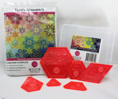 Tula's Bloomers - EPP Acrylic Templates