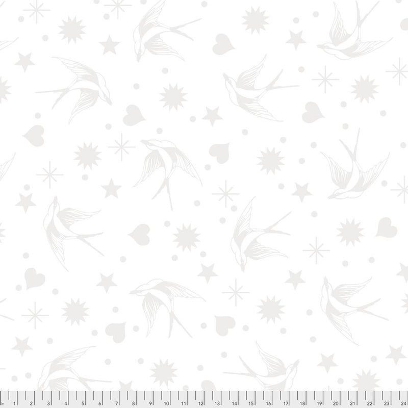 Fairy Flakes - Paper - 1/2 Yard