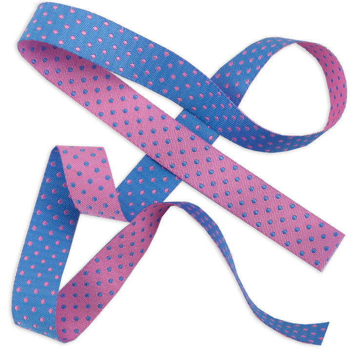 Tula Pink Tiny Dots Ribbon: Sky - 1/2 Yard