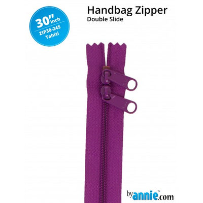 30" Double Slide Handbag Zipper - Tahiti
