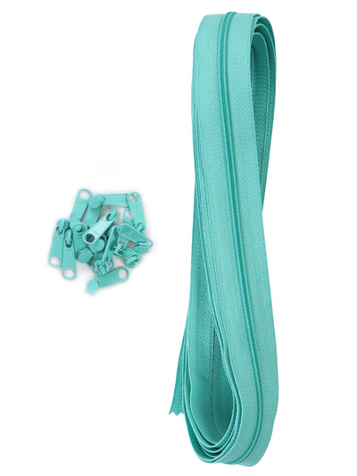 Zipper by the Yard - Turquoise