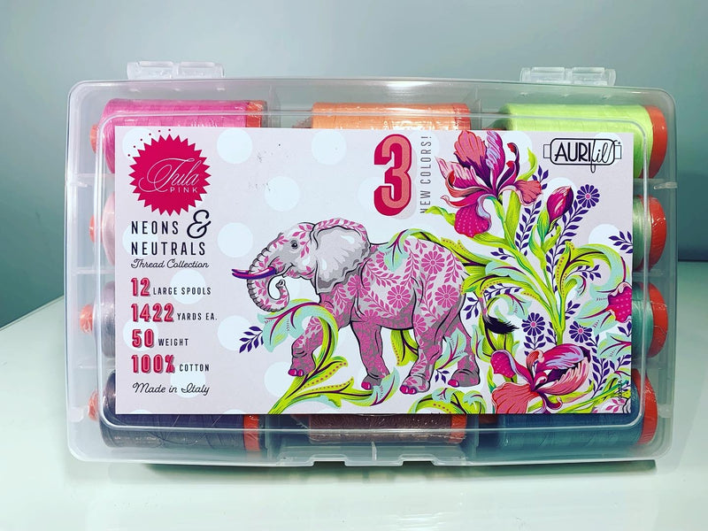 Everglow Aurifil thread collection (Large Spools)