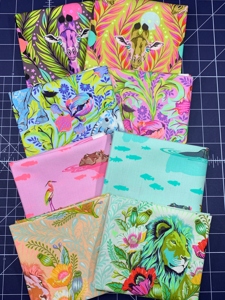 Fat Quarter Bundle - Everglow and Neon True Colors