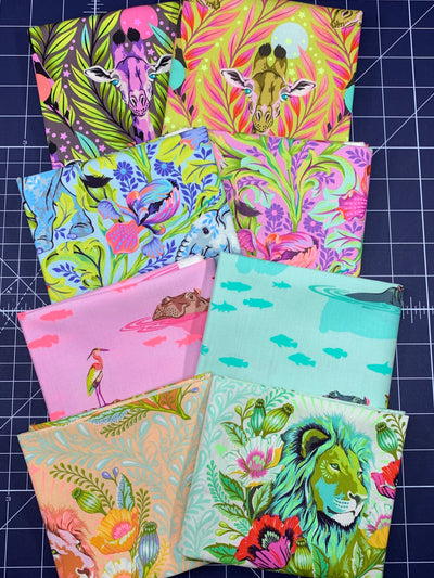 Fat Quarter Bundle - Everglow and Neon True Colors