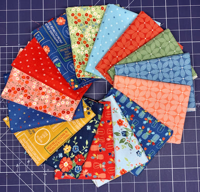 Forget Me Not - 1/2 yard bundle