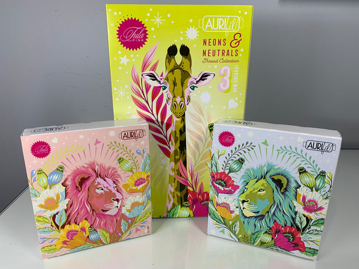 Everglow Aurifil thread collection (Small Spools)
