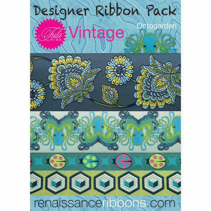 Tula Pink Vintage Ribbon Collection
